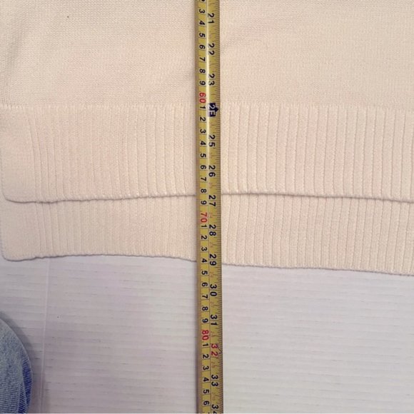 DKNY  * Studded 100% Cotton Turtleneck Jumper Sweater  EUC Size XL - Picture 14 of 14